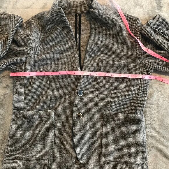 VTG Arsenal Uomo wool blazer men 44 made in Italy old money academia luxury prep - Picture 11 of 14